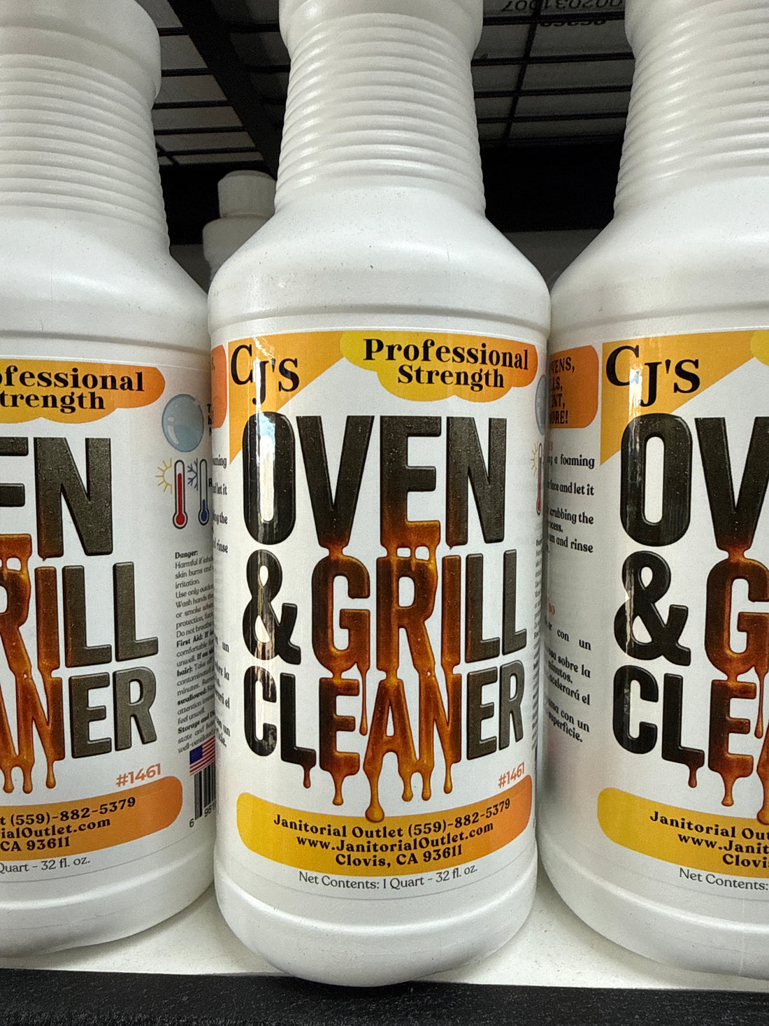 CJ’s Oven & Grill Cleaner Quart