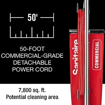 Sanitaire Tradition Upright Bagged Commercial Vacuum, SC886G - Janitorial Outlet