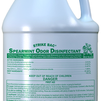 Spearmint Odor Disinfectant - Janitorial Outlet