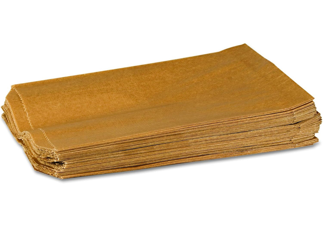 Waxed Kraft Feminine Hygiene Liner Bag