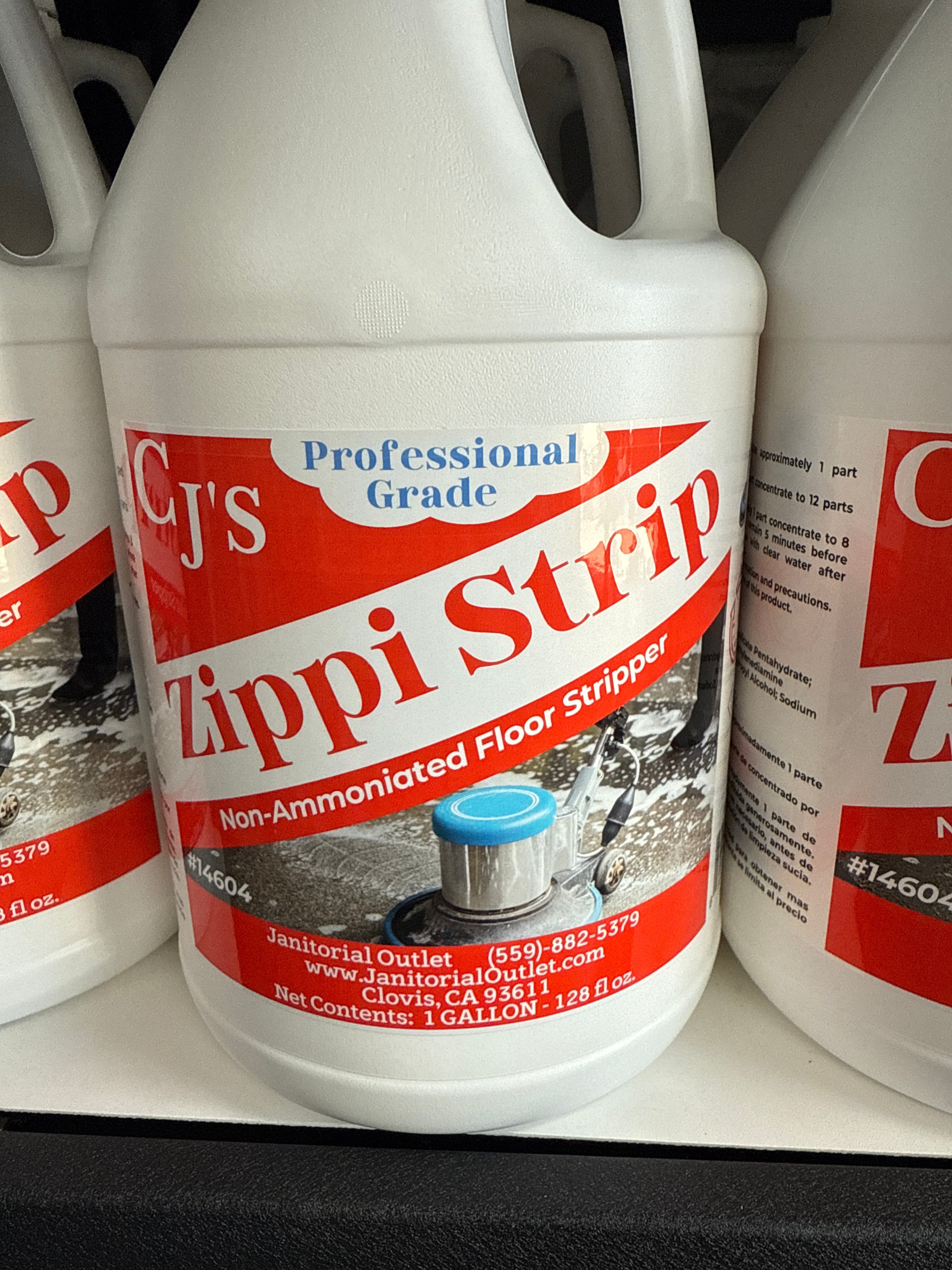 CJ’s Zippi Strip Professional Duty Floor Stripper