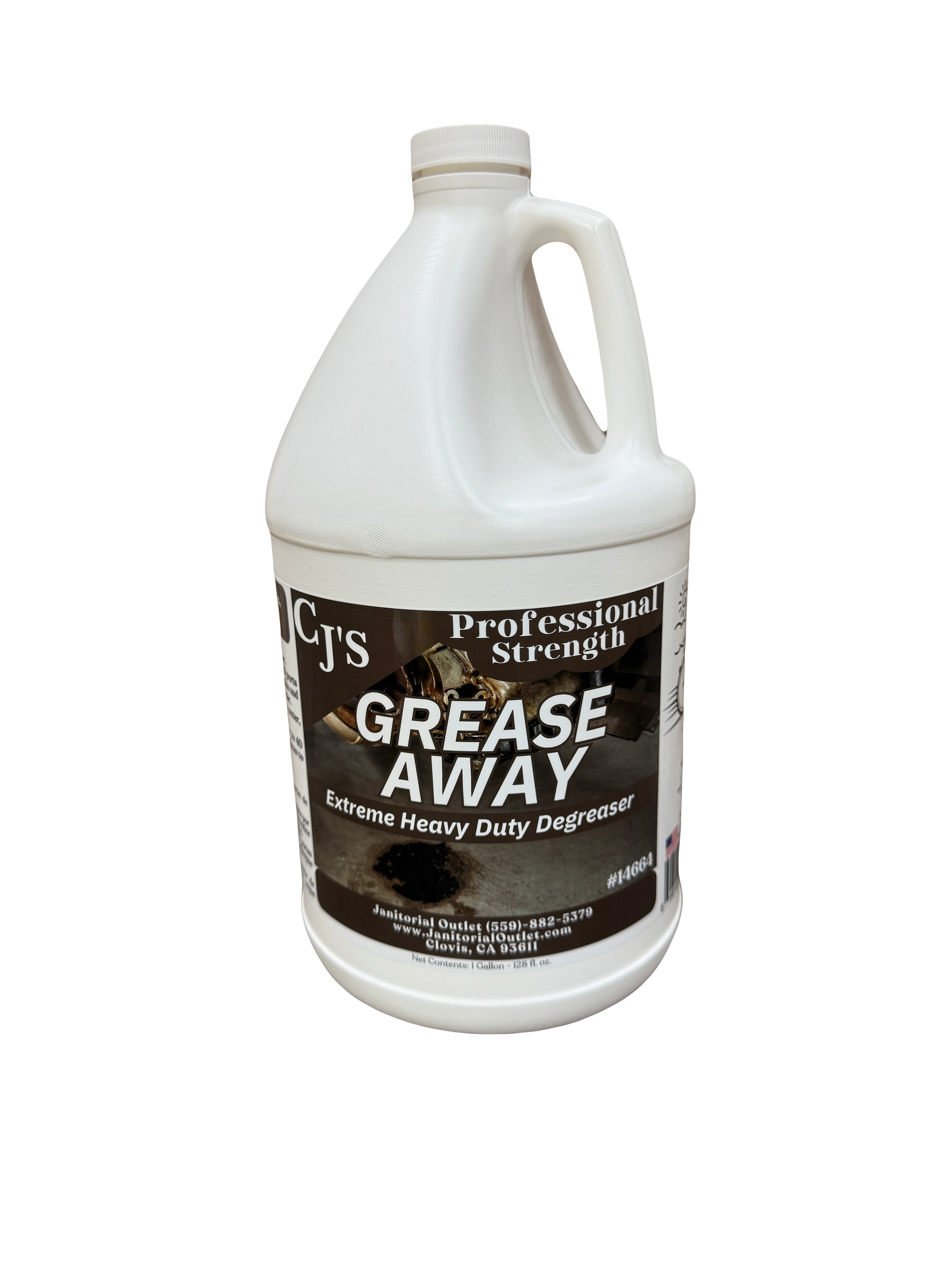 CJ’s Grease Away Heavy Duty Degreaser Gallon