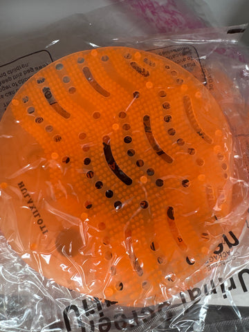 Urinal screens Orange