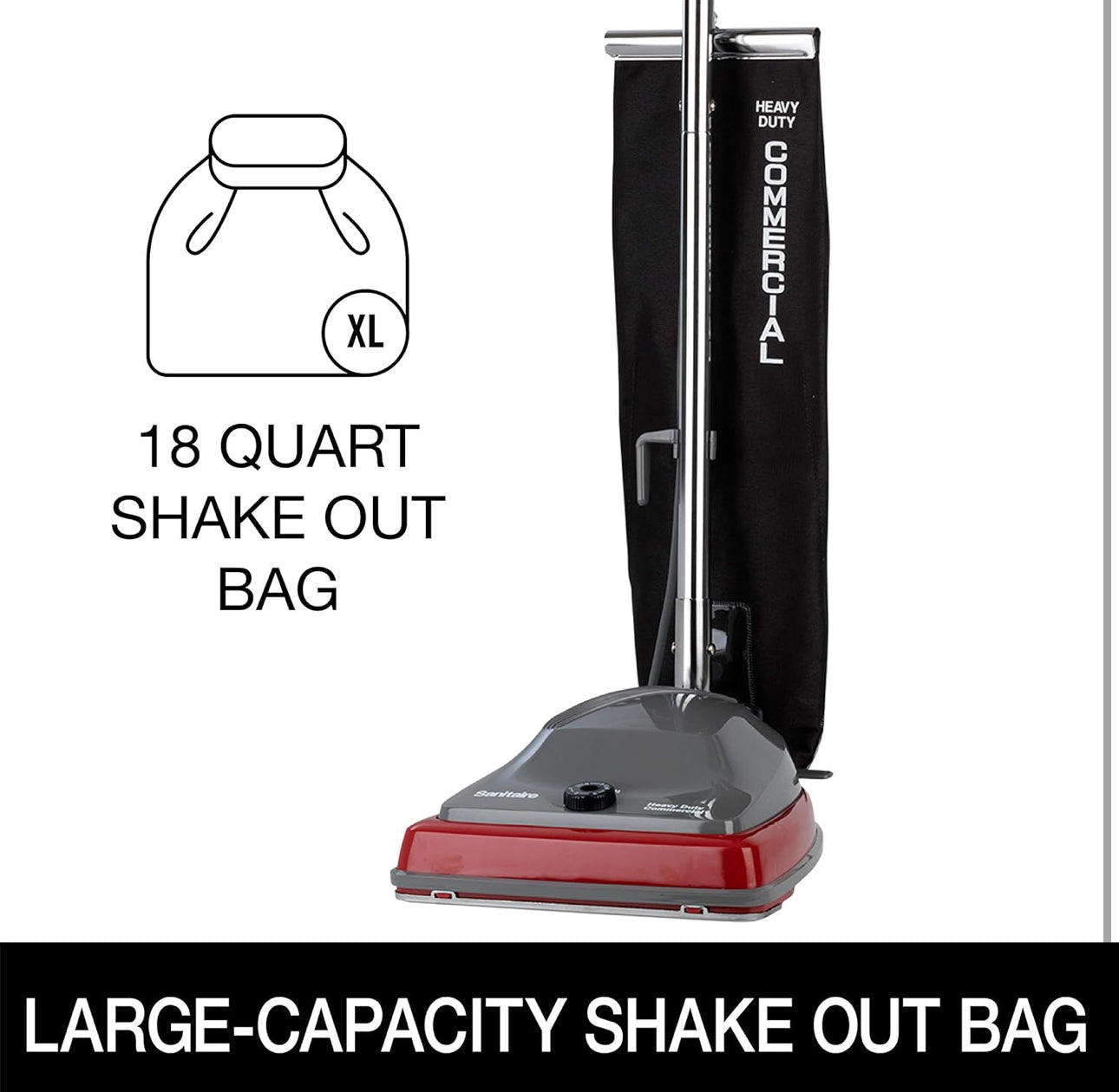 Sanitaire Traditional Upright Commercial Vacuum - Janitorial Outlet