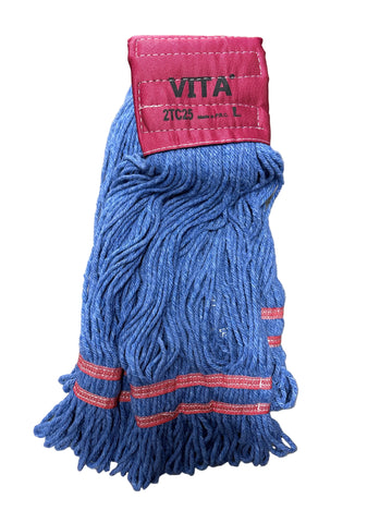 String Mop Large Blue 9” Band
