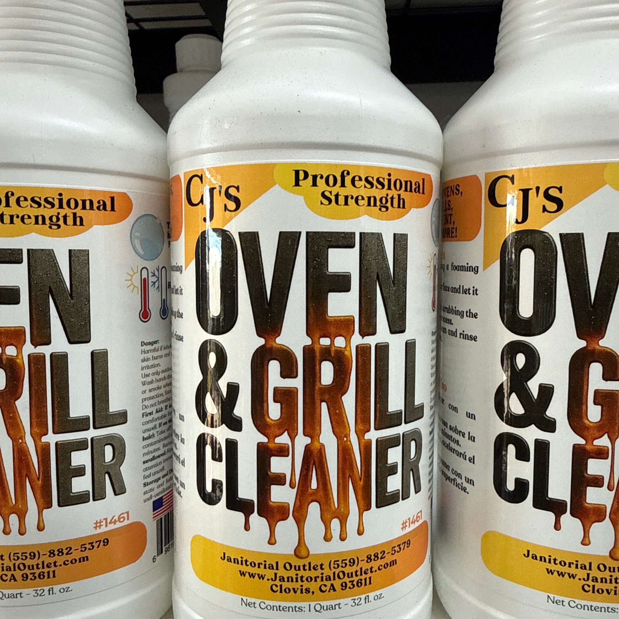 CJ’s Oven & Grill Cleaner Quart