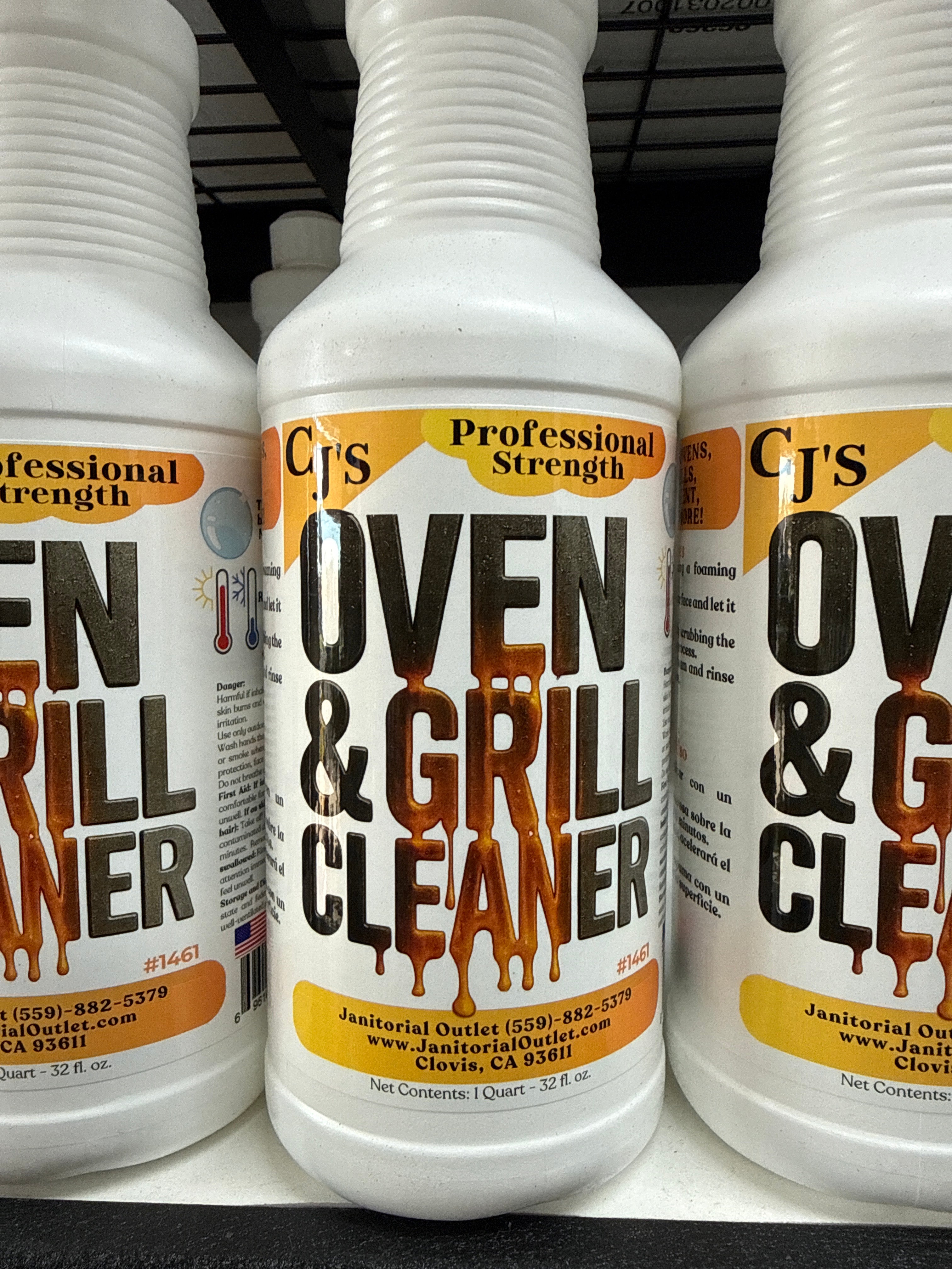 CJ’s Oven & Grill Cleaner Quart