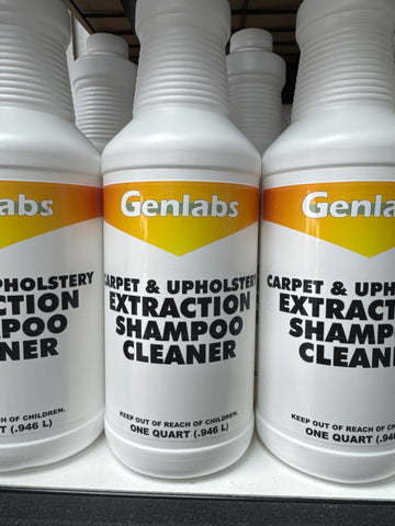 Carpet & Upholstery Extraction Shampoo Cleaner Quart