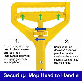 Commercial Blended Mop Combo - Janitorial Outlet