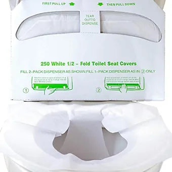 Toilet seat covers case standard - Janitorial Outlet