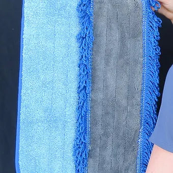 Flat Microfiber Mop Kit - Janitorial Outlet