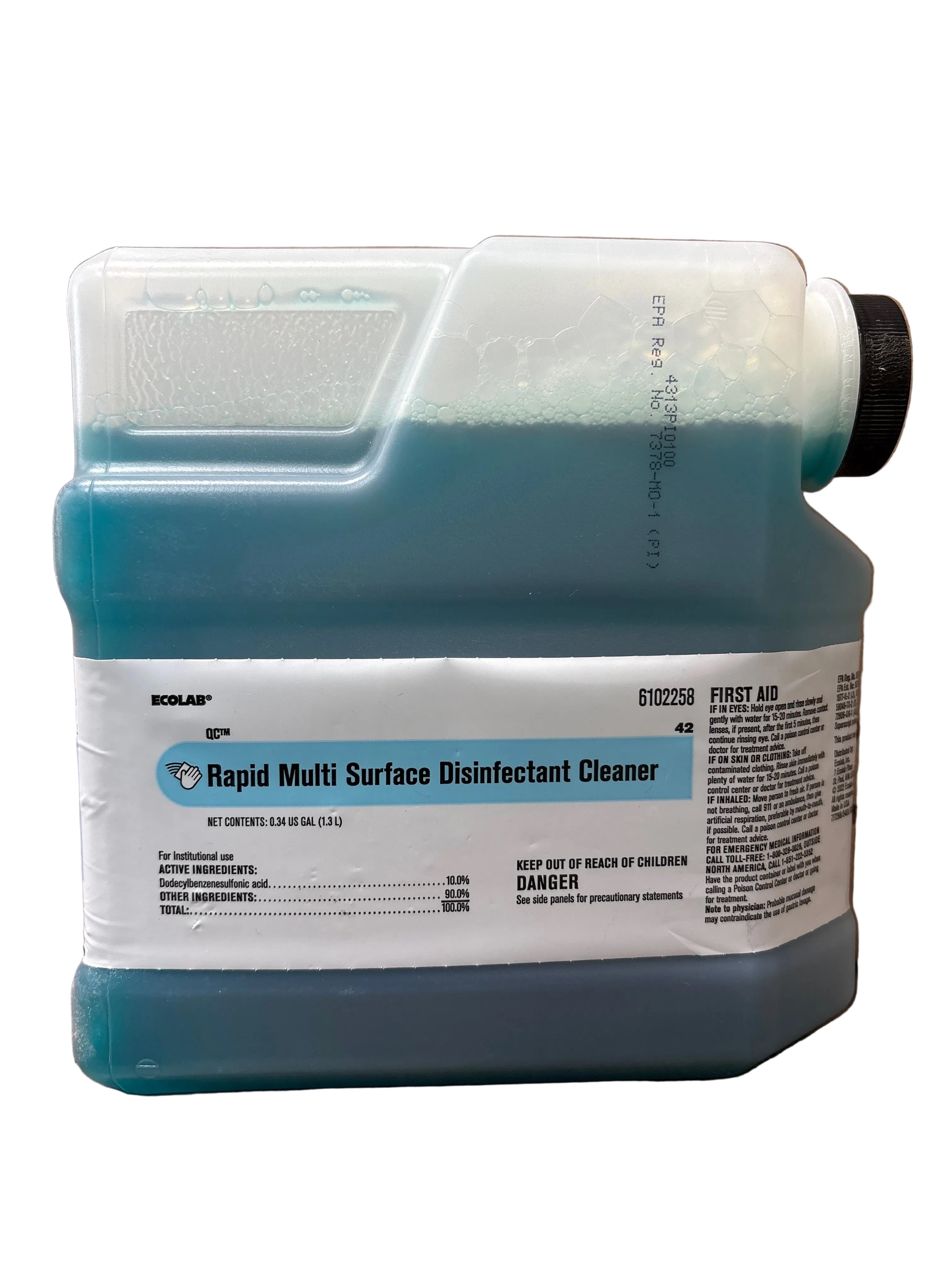 Ecolab Rapid Multi Surface Disinfectant Cleaner