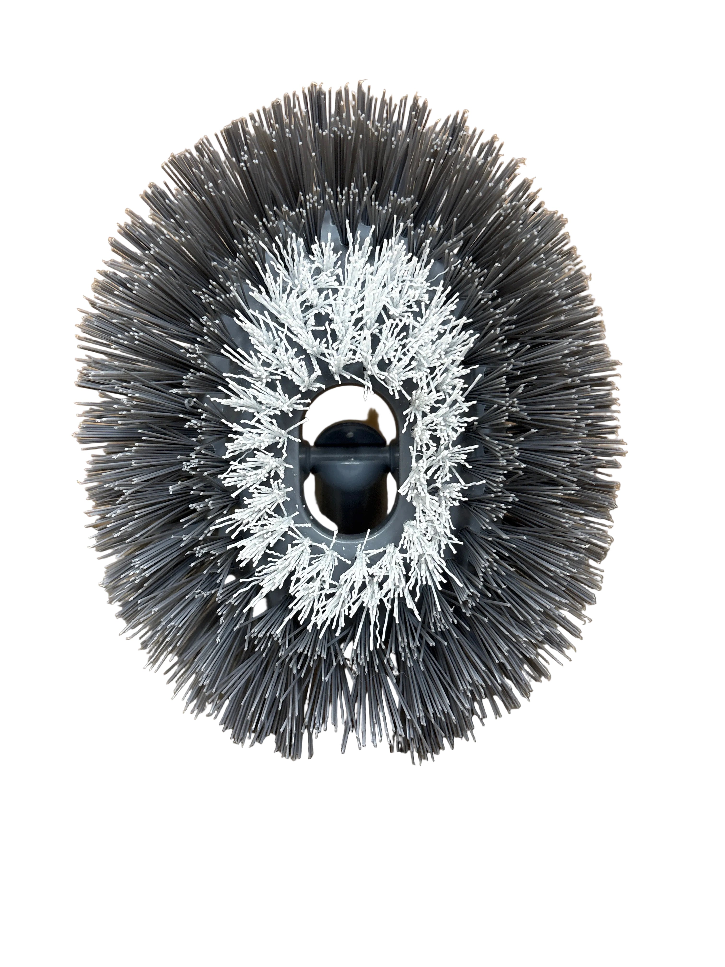 Swivel shower brush gray
