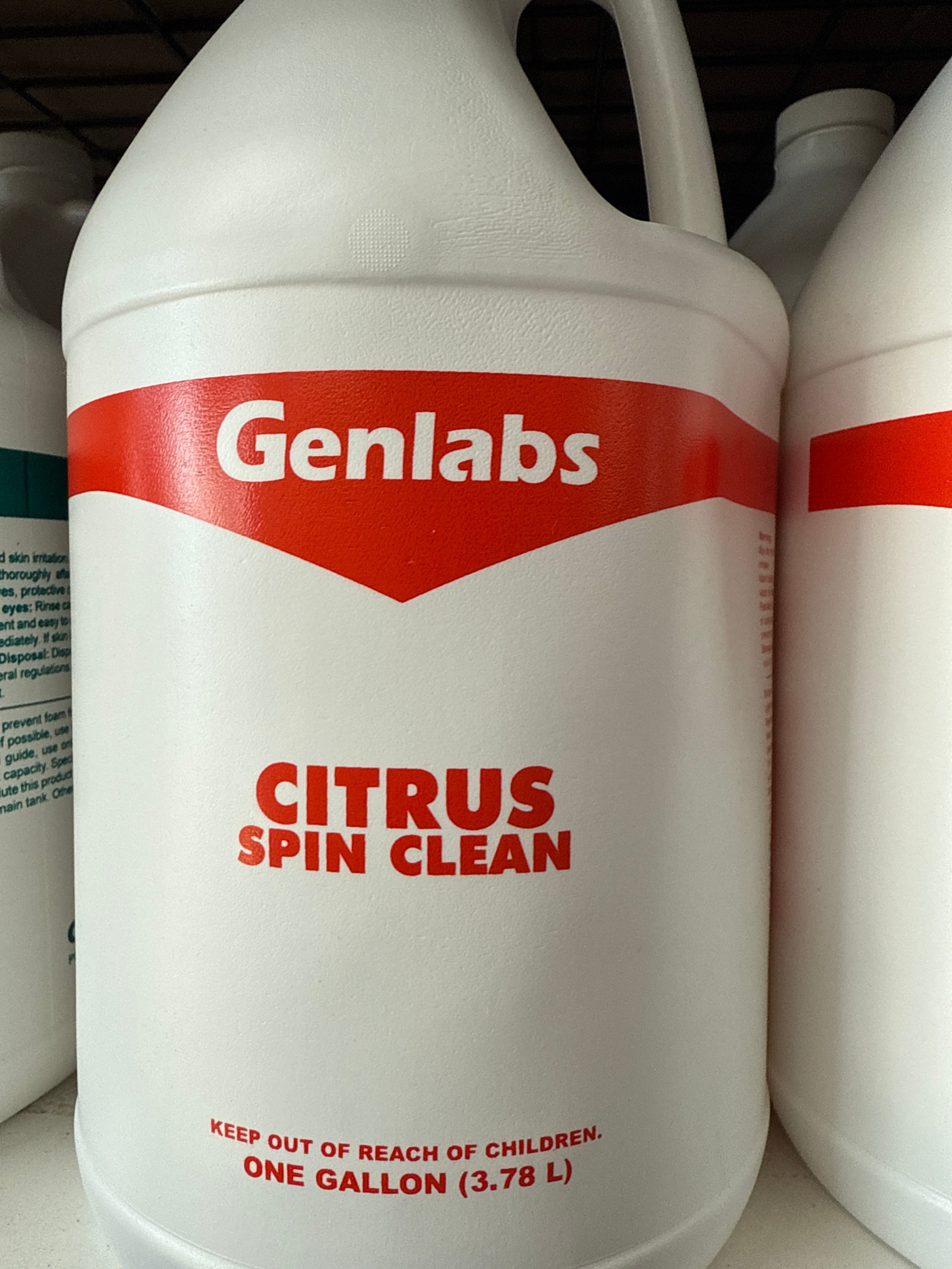 Citrus Spin Clean Bonnet Shampoo Gallon