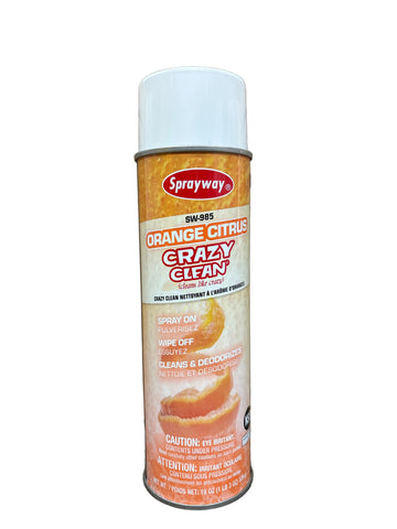 Spray away crazy clean