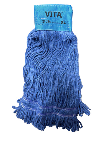 String Mop XLarge Blue 9” Band