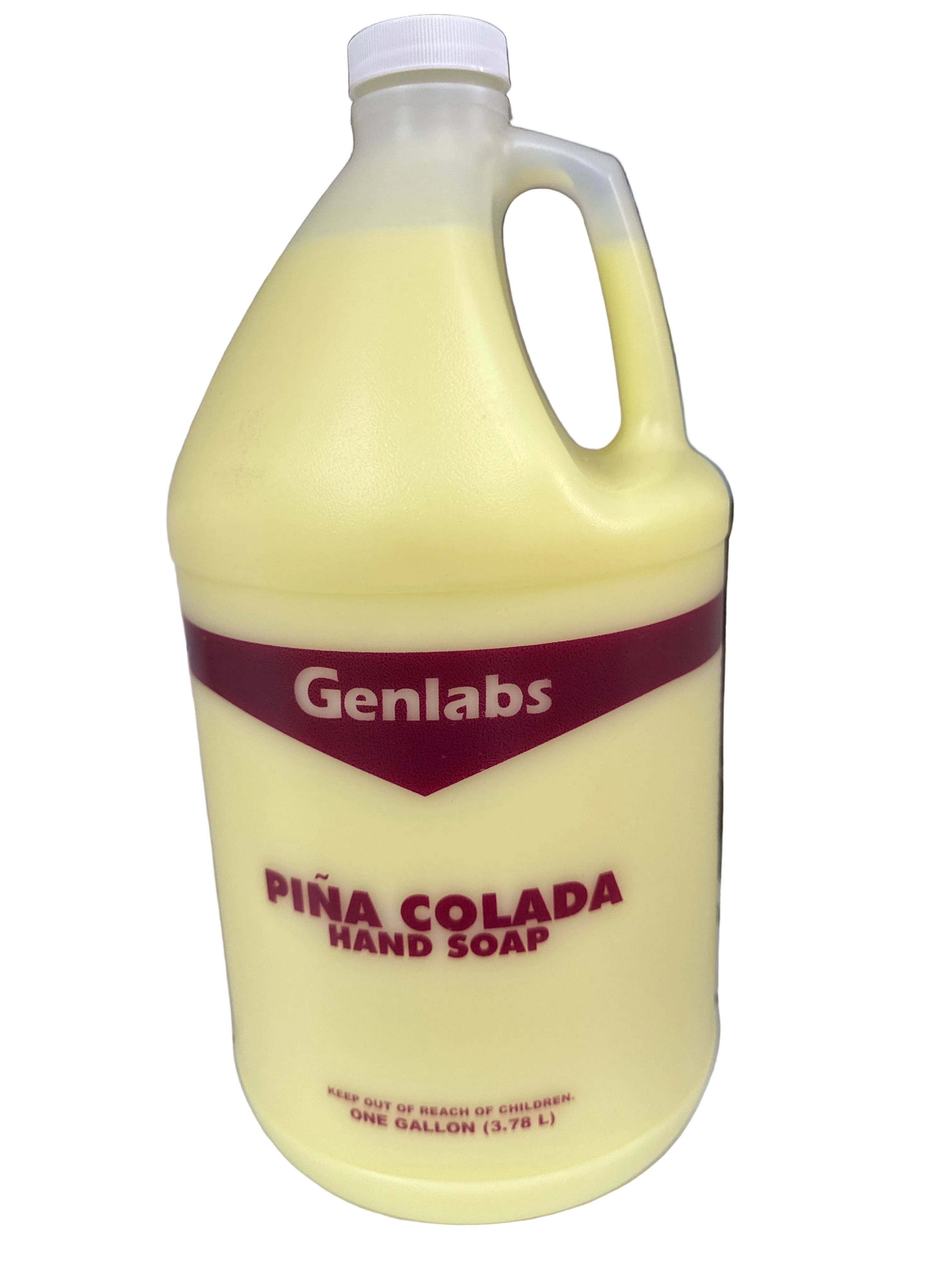 Pina colada hand and body wash gallon