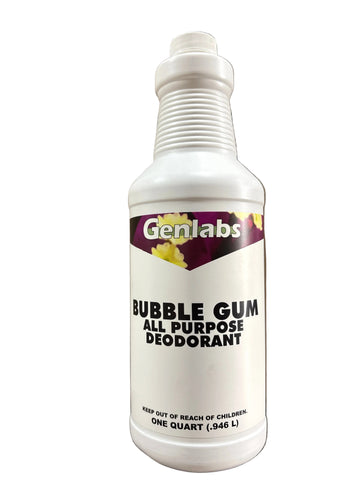 Bubble gum deoderizer quart