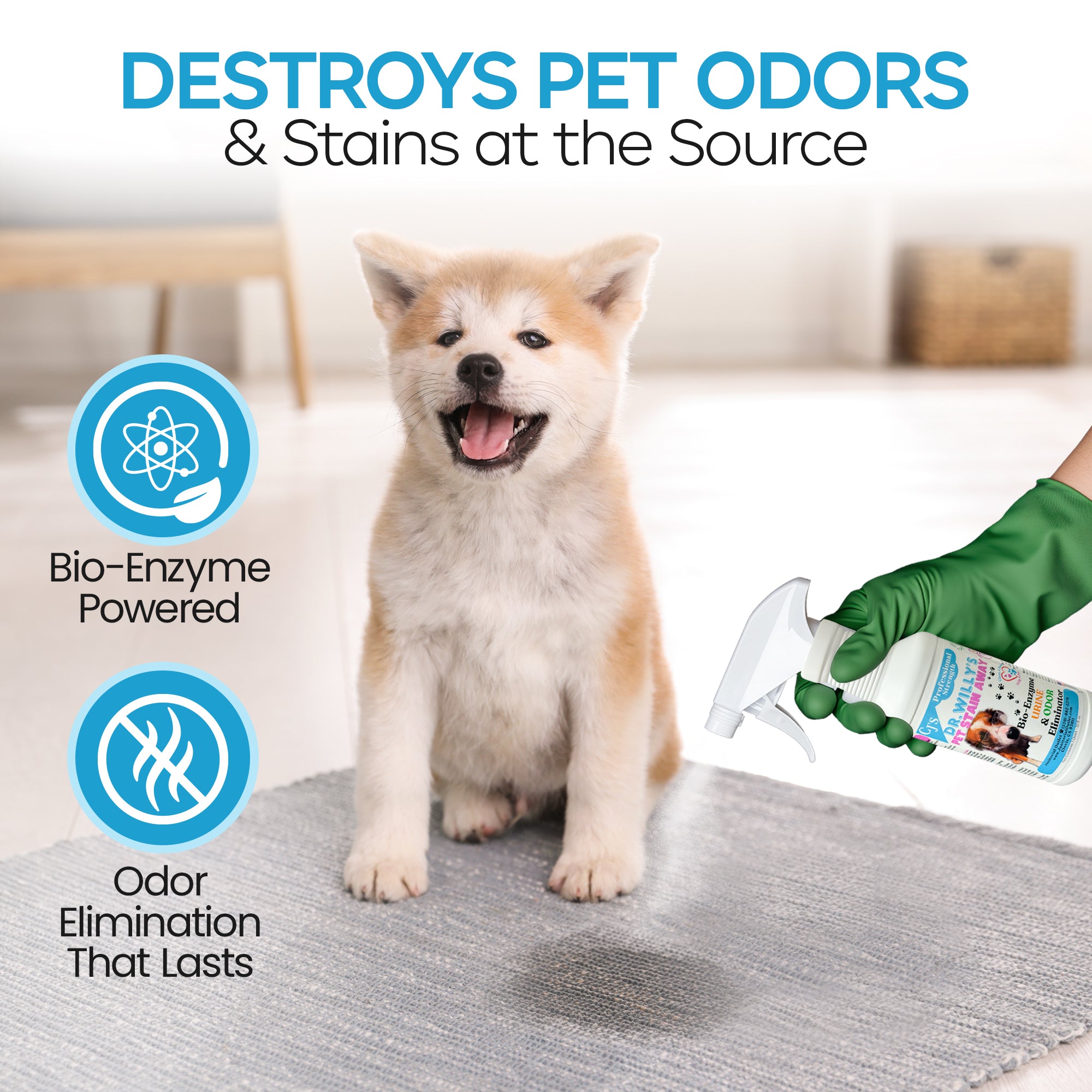 Dr. Willy’s Pet Stain Away Quart