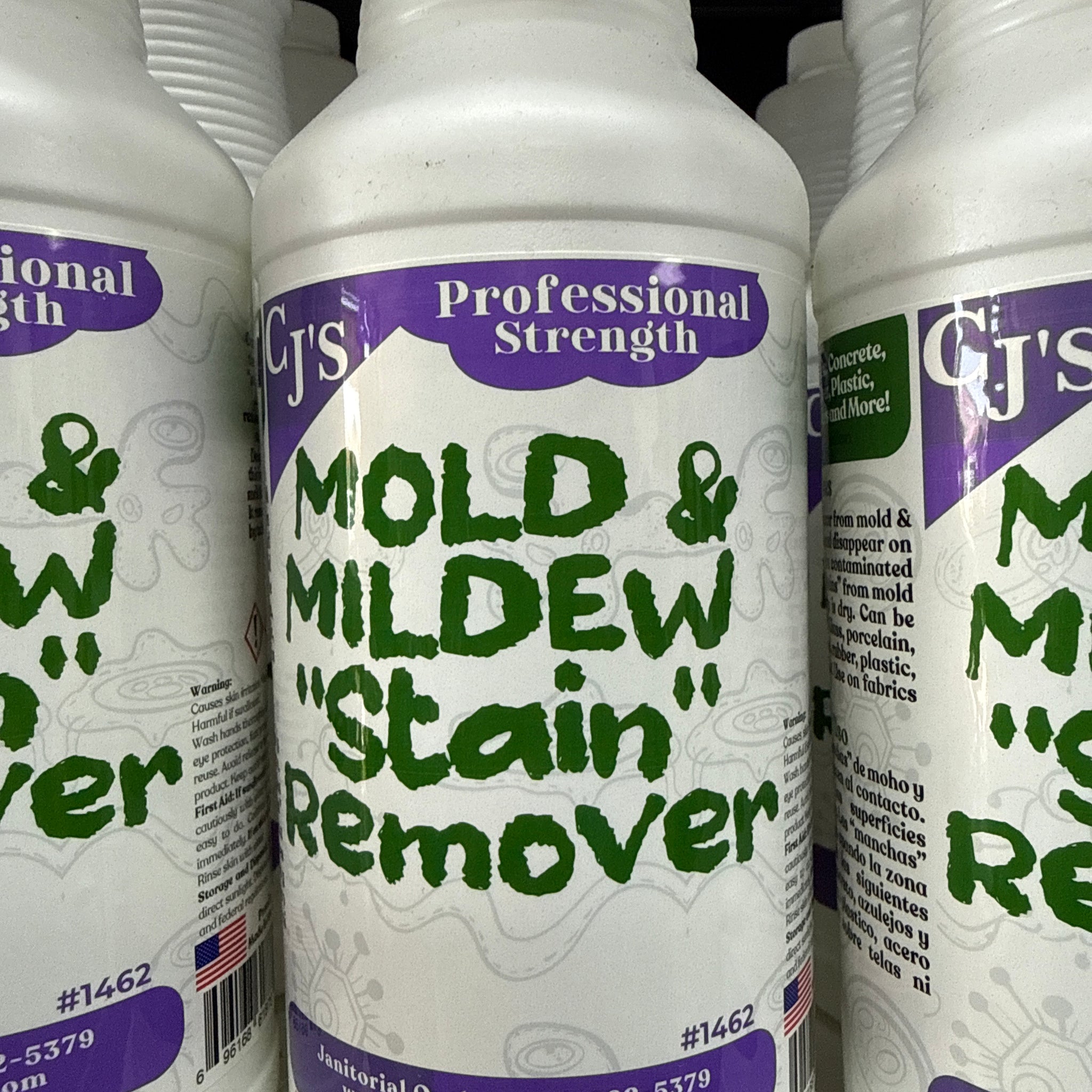 CJ’s Mold & Mildew Stain Remover Quart