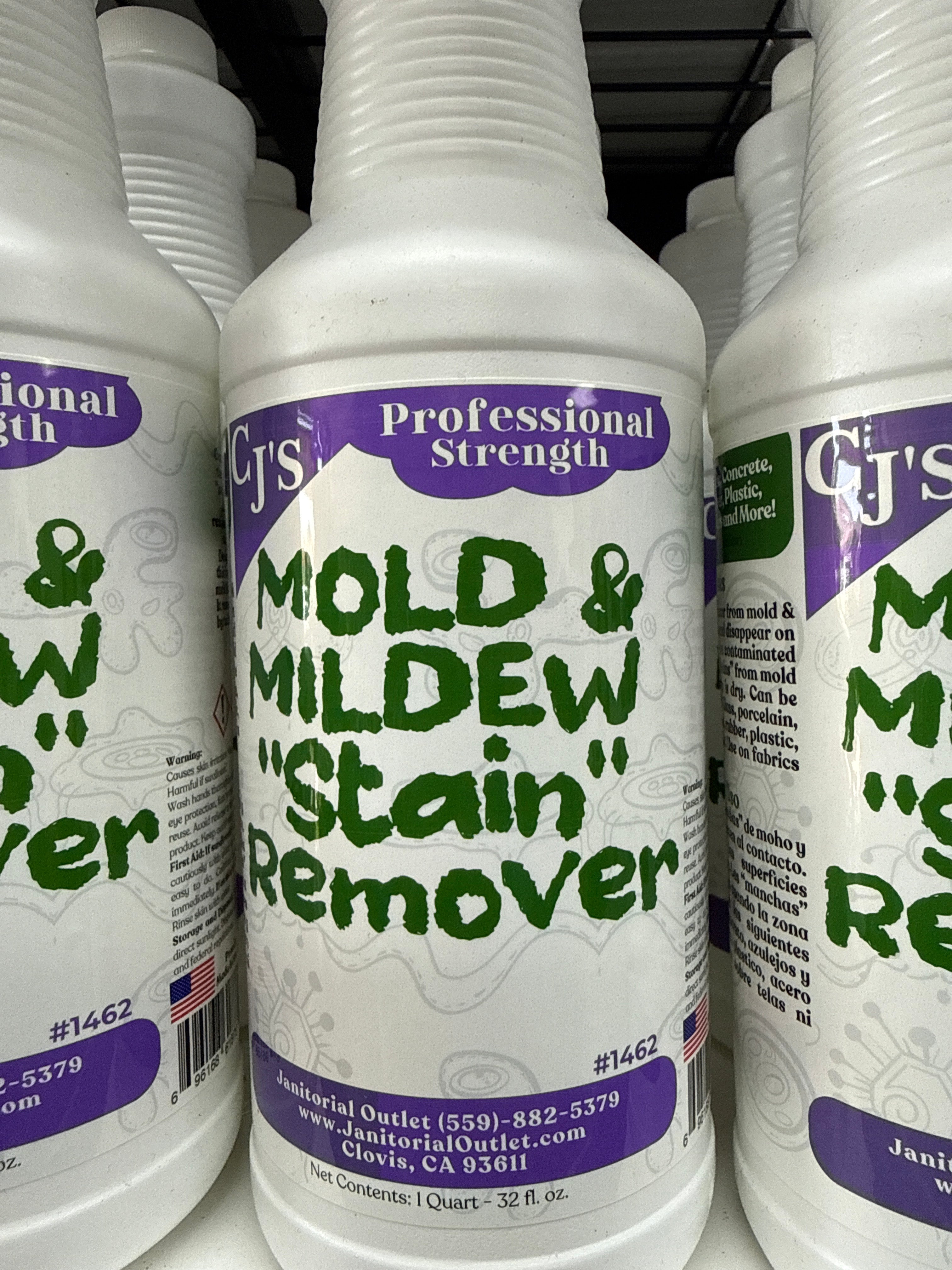 CJ’s Mold & Mildew Stain Remover Quart
