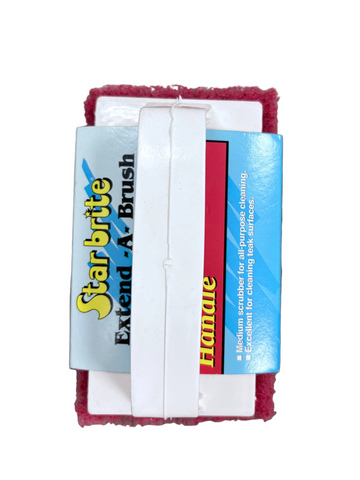 Scrub pad with handle
