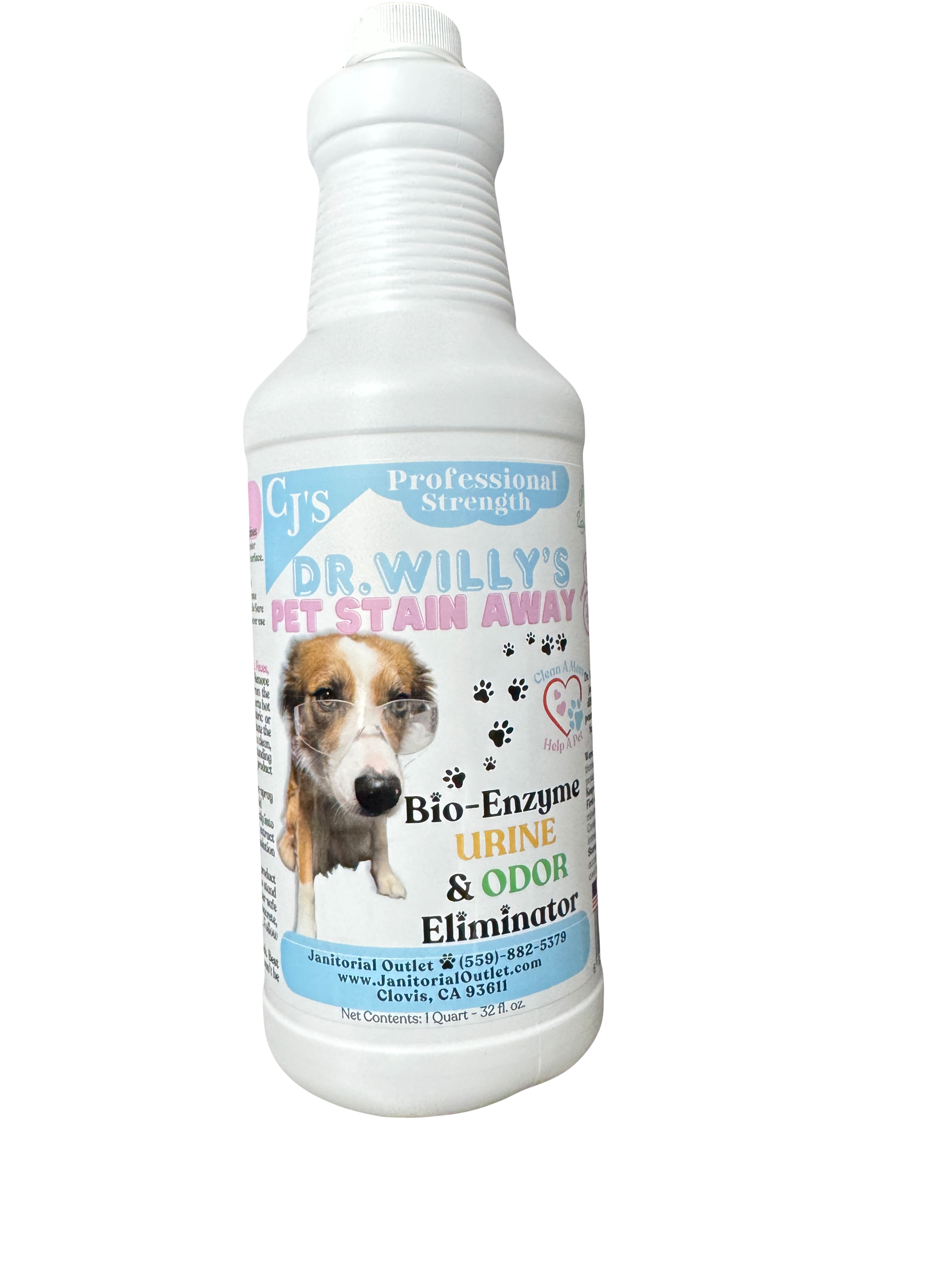 Dr. Willy’s Pet Stain Away Quart