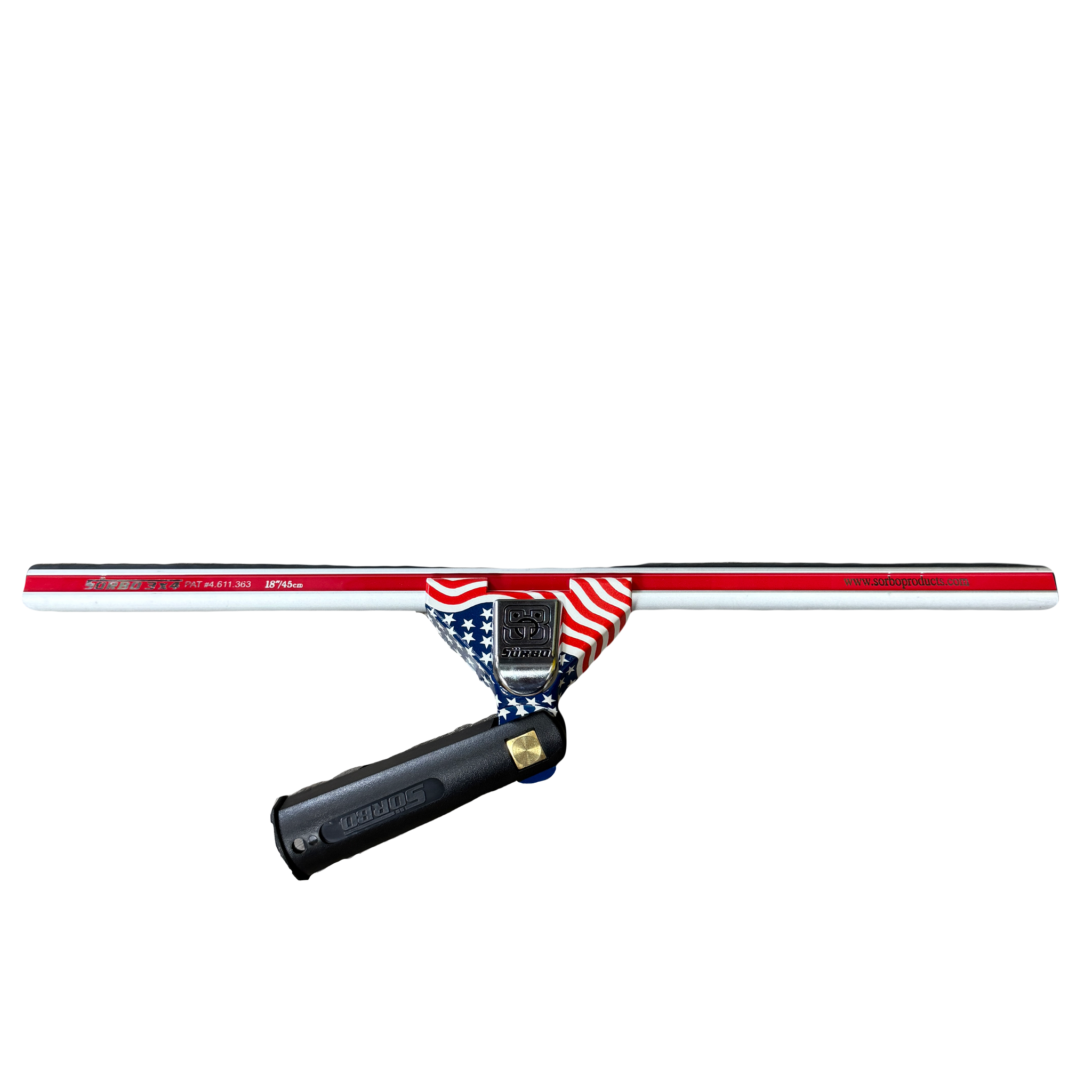 Sorbo American flag 18 inch squeegee and handle