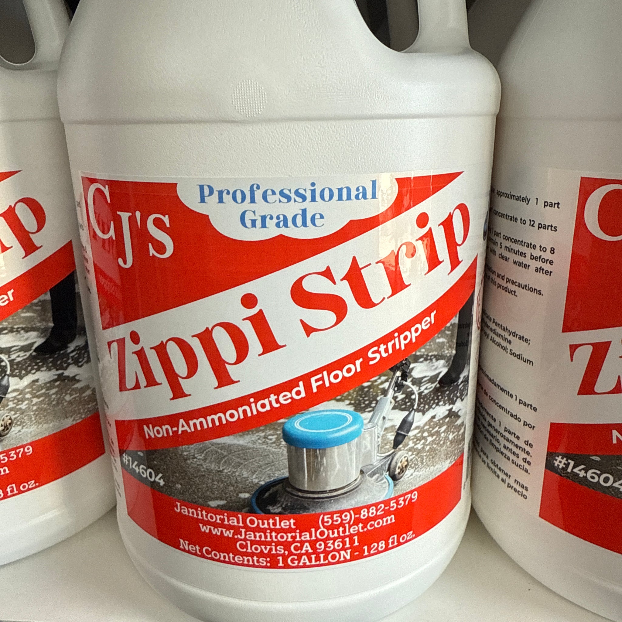 CJ’s Zippi Strip Professional Duty Floor Stripper