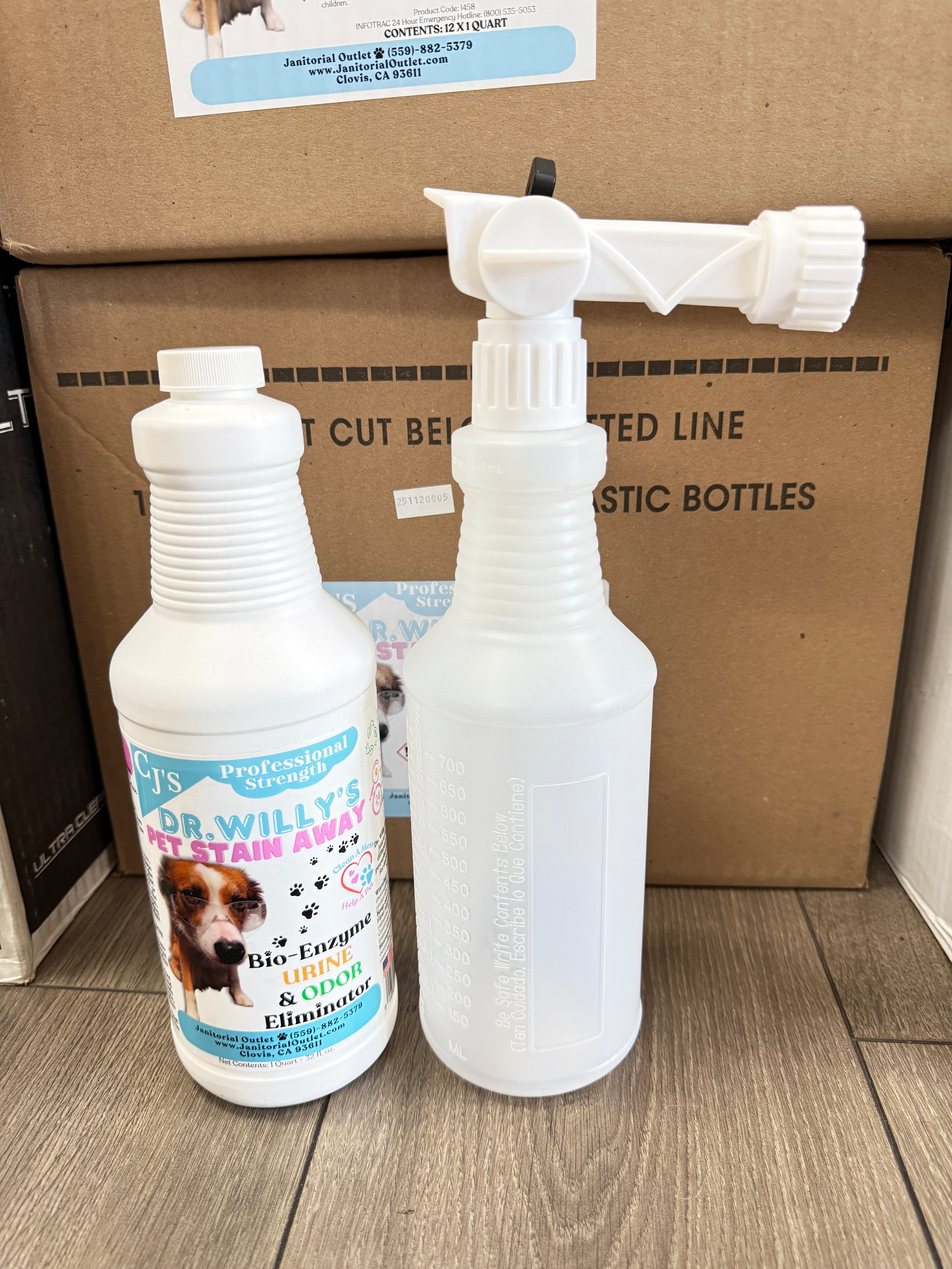 Dr. Willy’s Pet Stain Away Quart