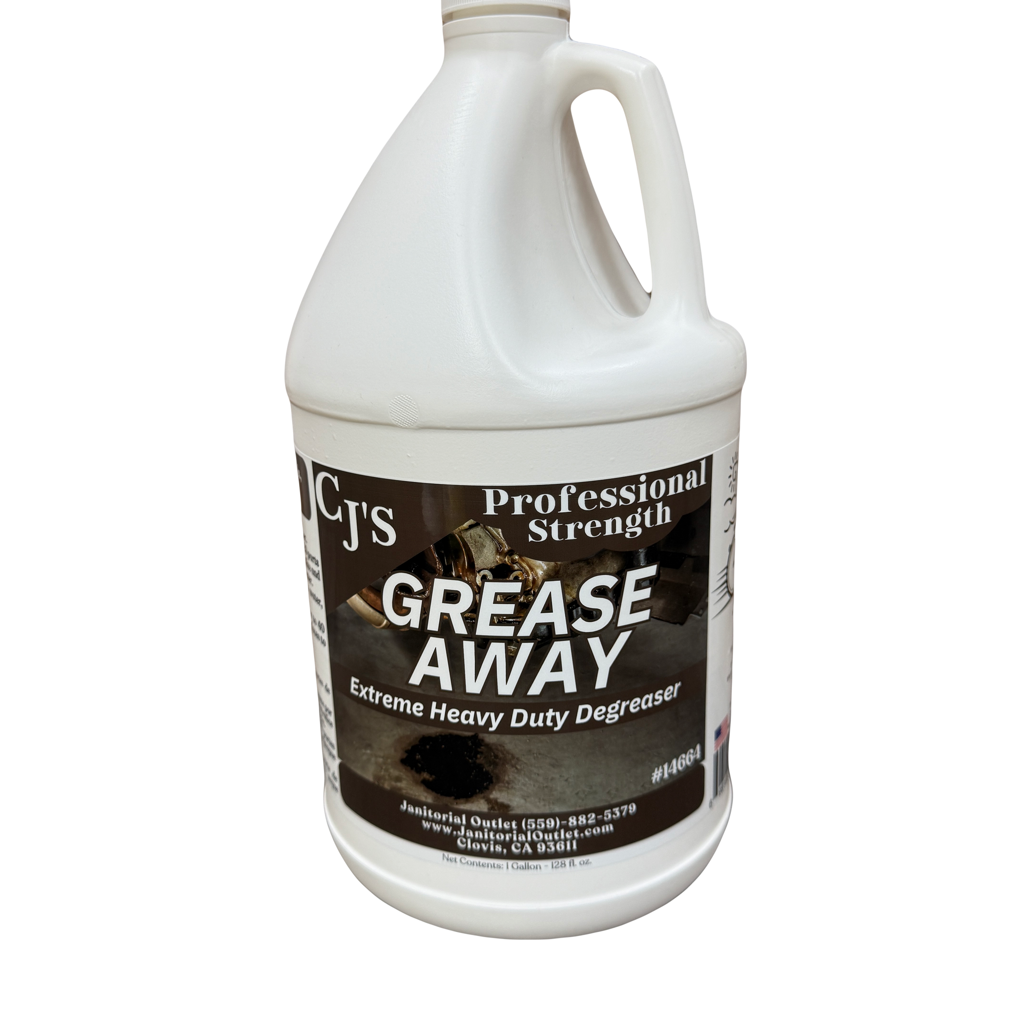 CJ’s Grease Away Heavy Duty Degreaser Gallon