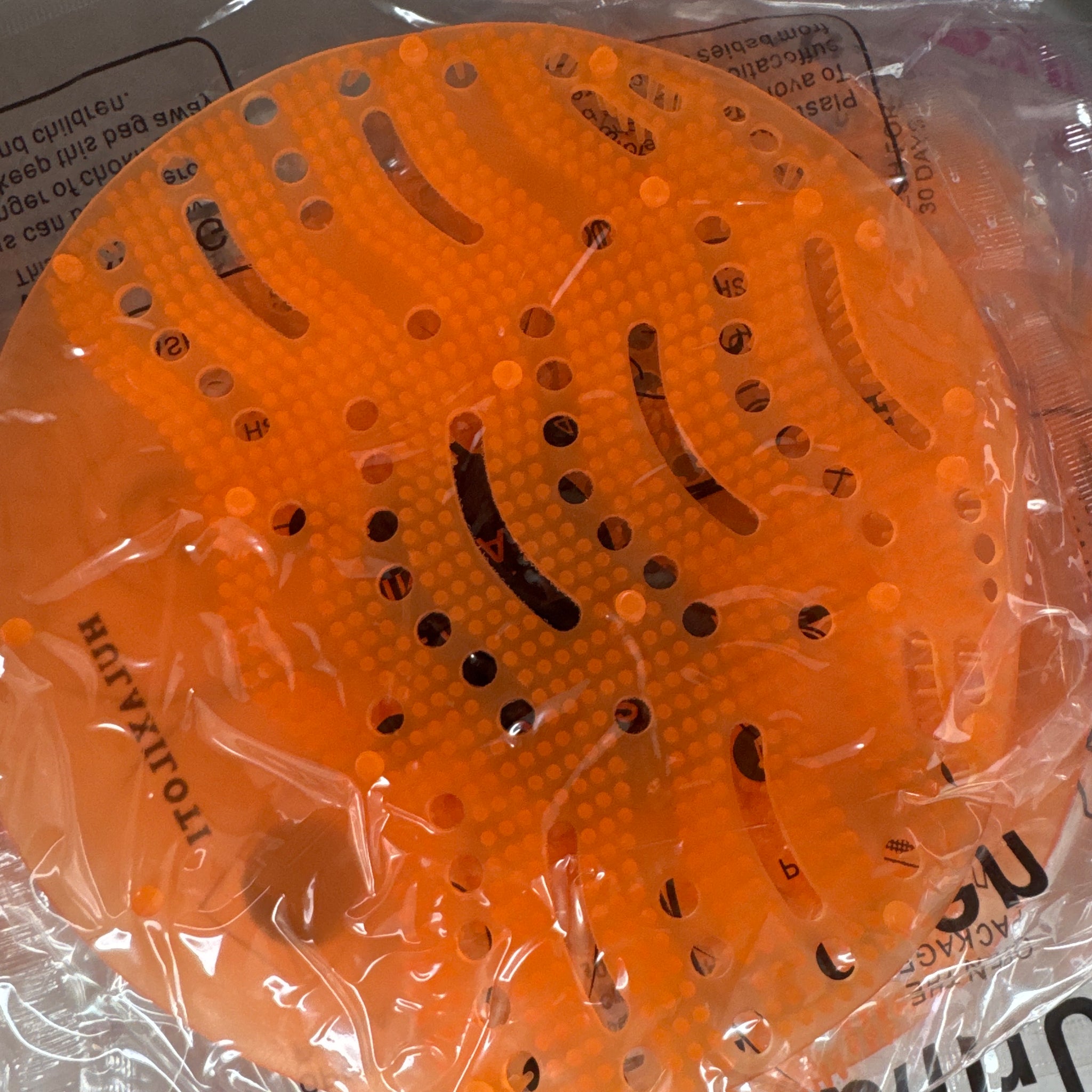 Urinal screens Orange