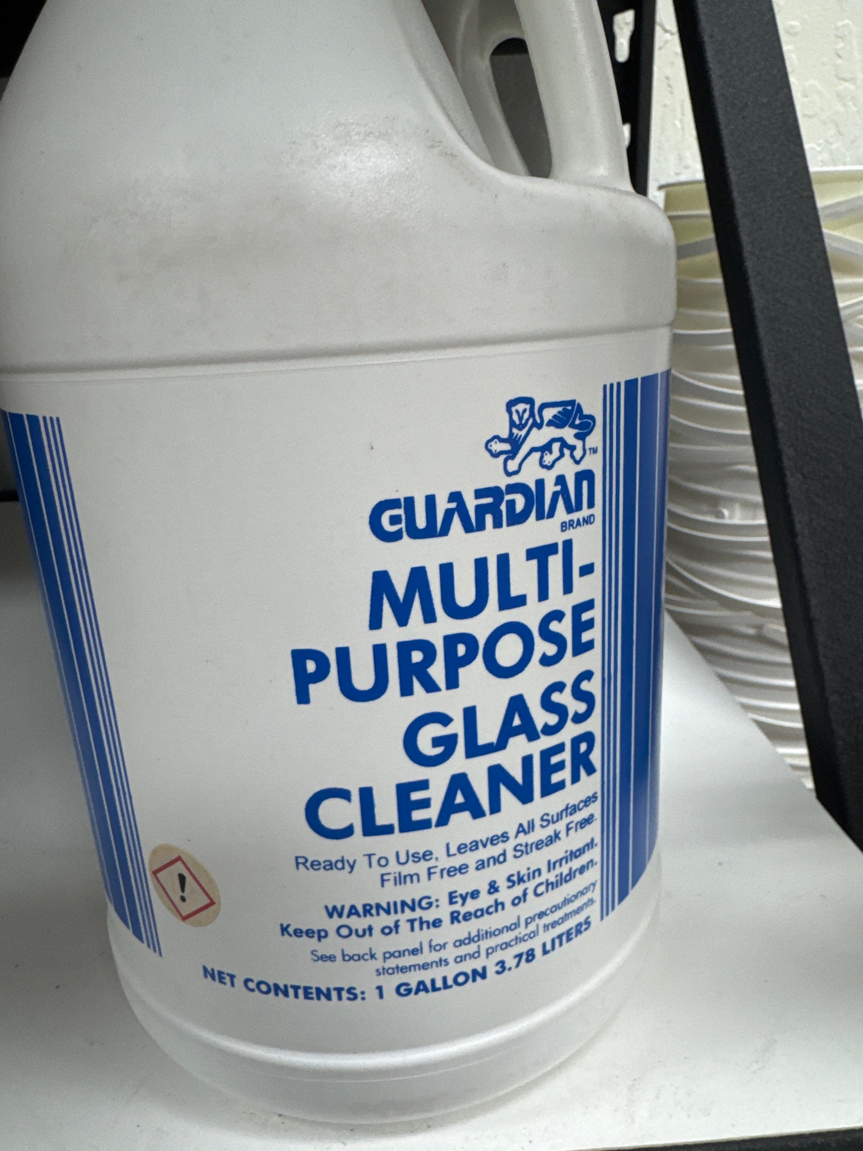 Guardian multi purpose glass cleaner gallon