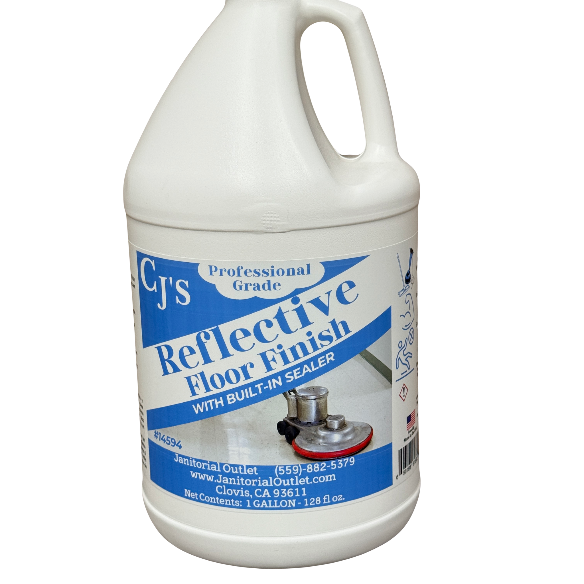 CJ’s Reflective Floor Finish floor wax