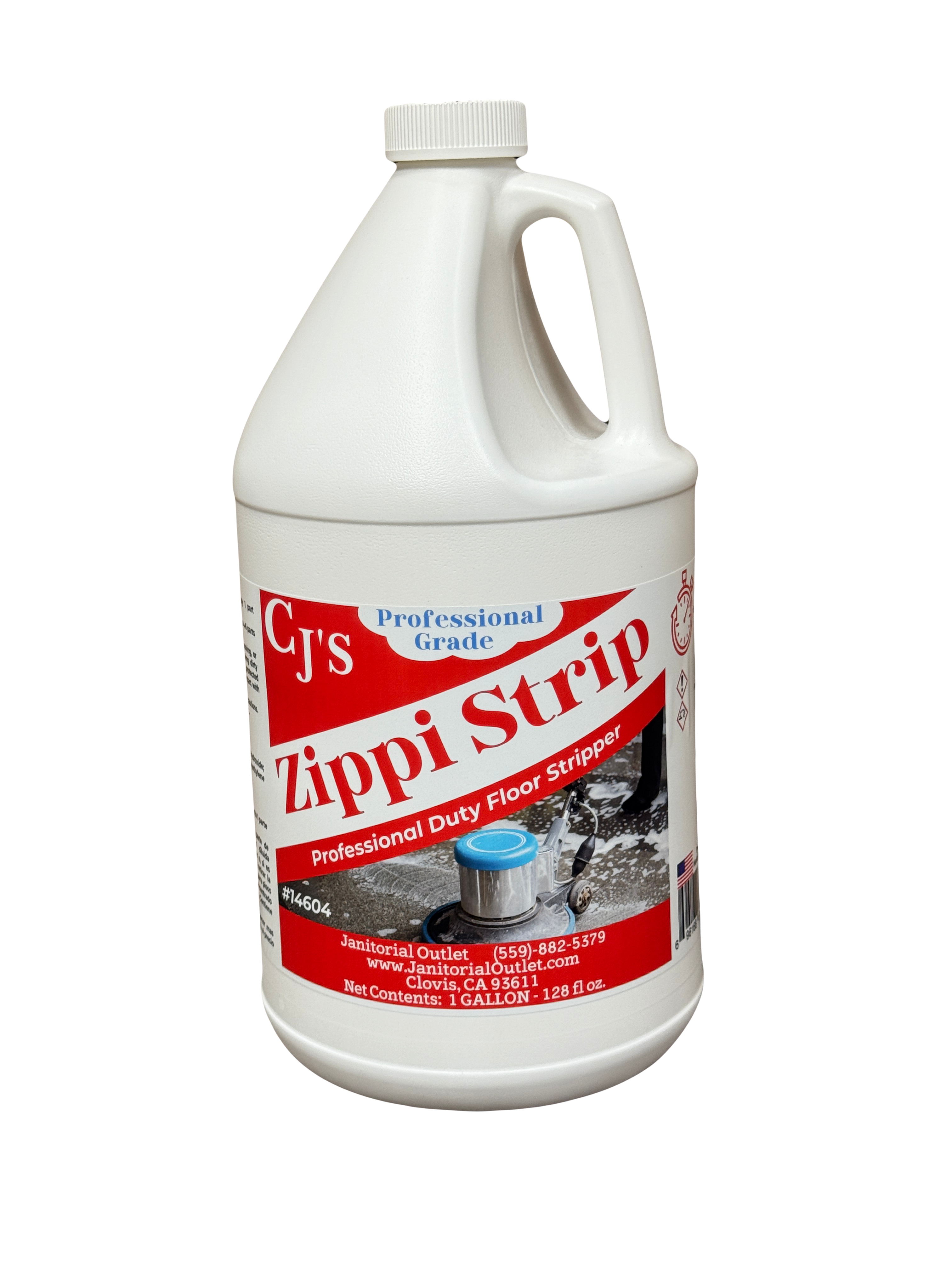 CJ’s Zippi Strip Professional Duty Floor Stripper